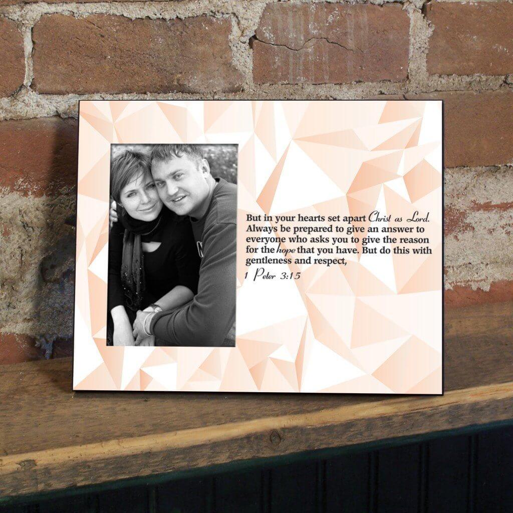 1 Peter 3:15 Decorative Picture Frame