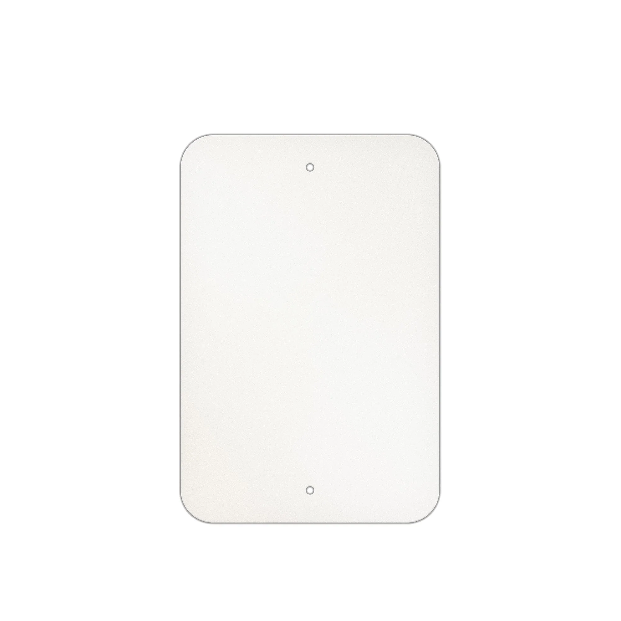12" x 18" Blank Aluminum Signs - Rounded Corners - .02" Thickness