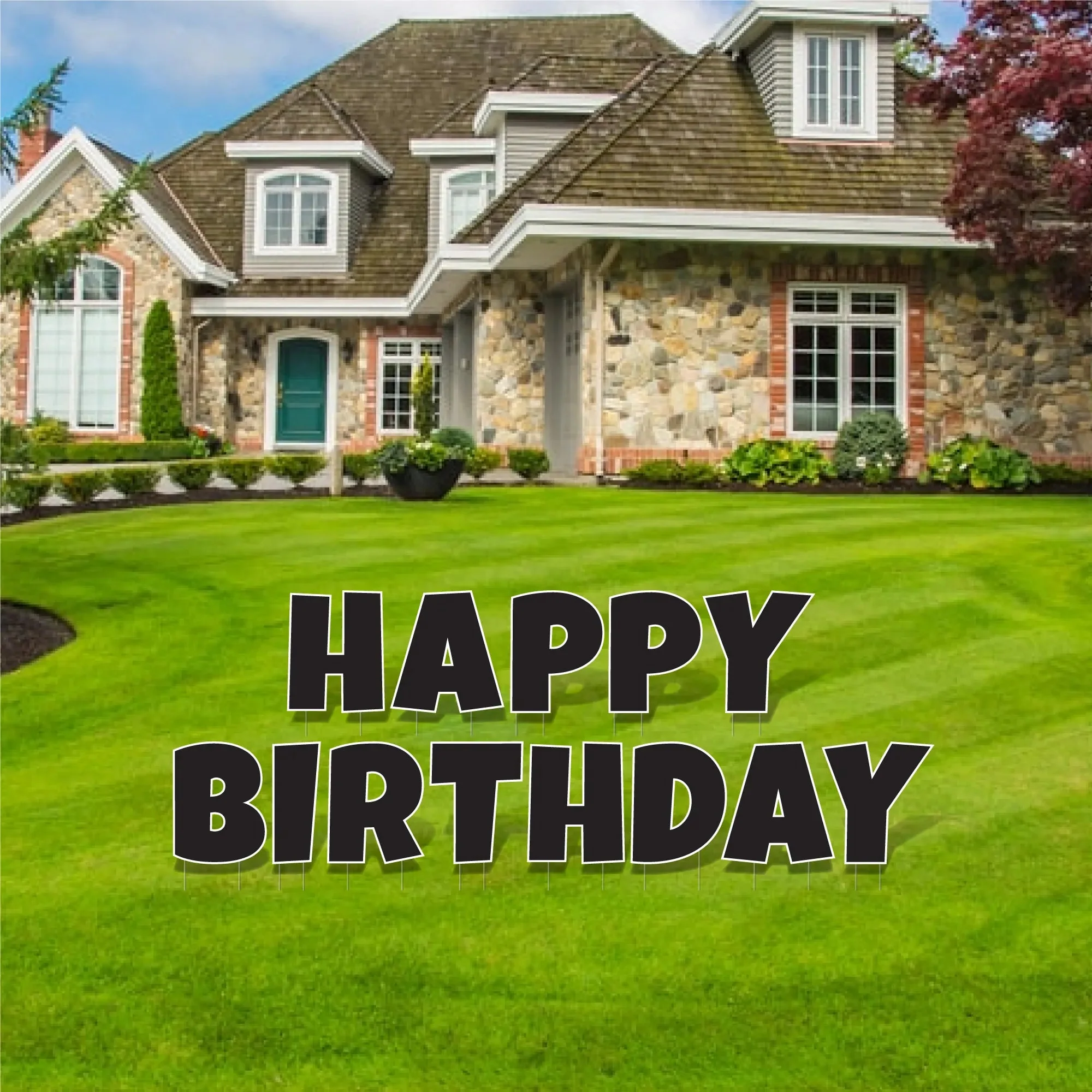 18" 'Luckiest Guy' Happy Birthday | Solid Color - 13 pc Set - Image 10