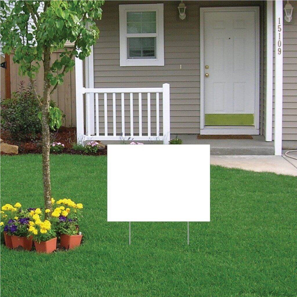18"x24" 4mm Corrugated Plastic Blank Yard Signs - Image 4