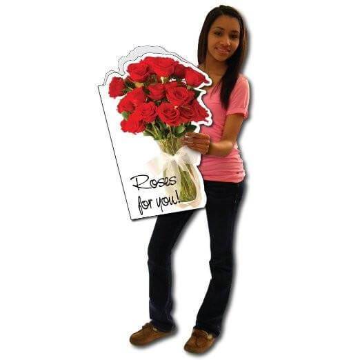18"x24" BIG Thinking of You, Valentine and Birthday Cards Set of 6 - Image 3