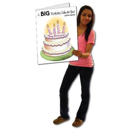 18"x24" BIG Thinking of You, Valentine and Birthday Cards Set of 6 - Image 4