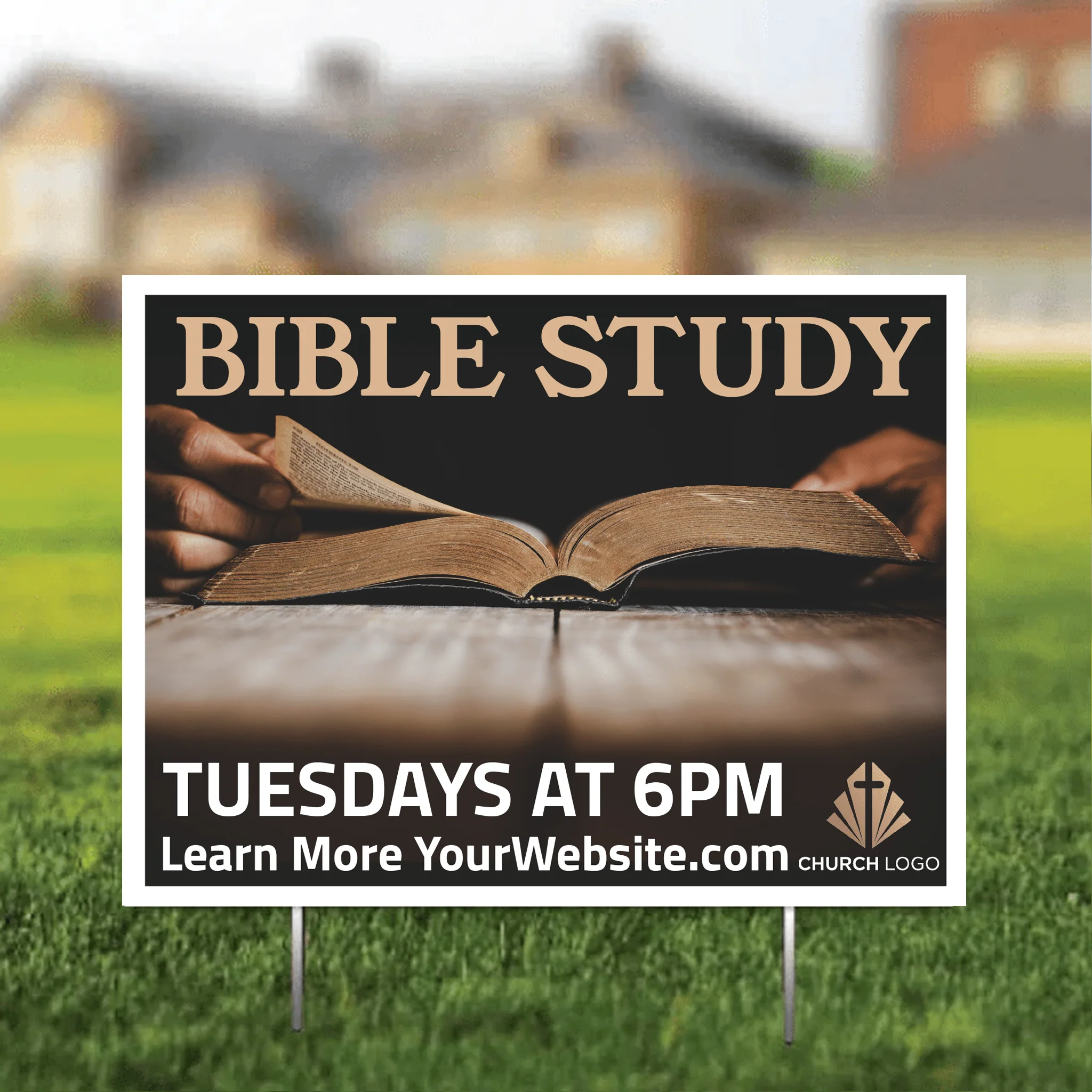 Custom Church Yard Signs | 18"x24" - Image 4