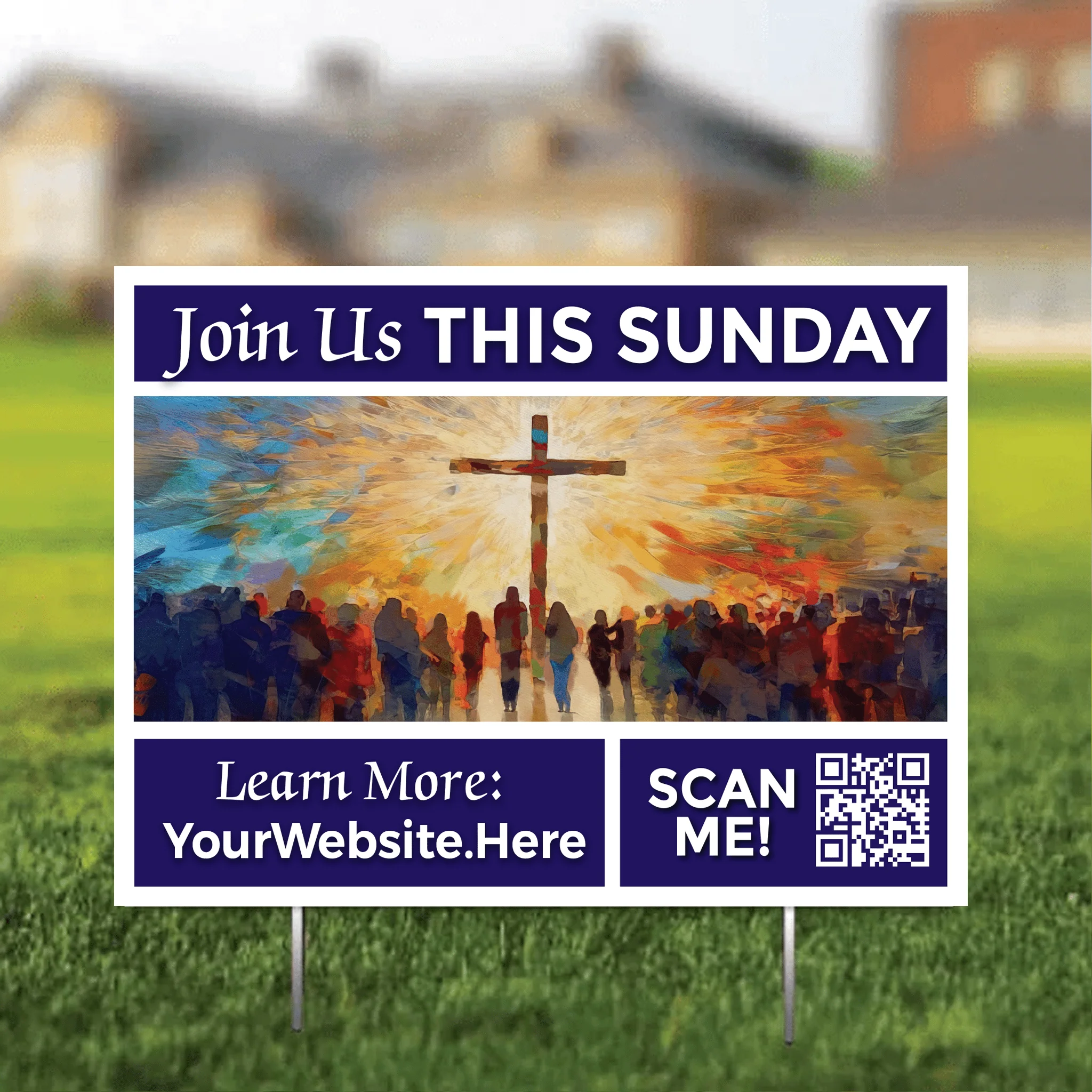 Custom Church Yard Signs | 18"x24" - Image 5