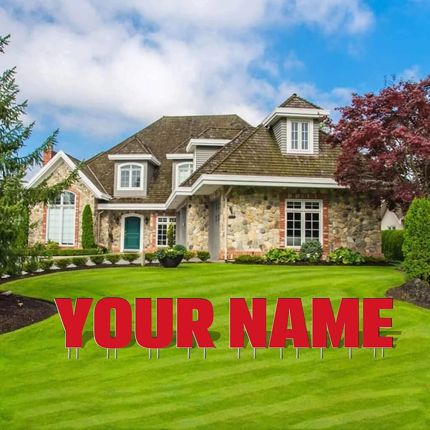 Custom Yard Letters | Breuer | Solid Fill 20" - Image 9