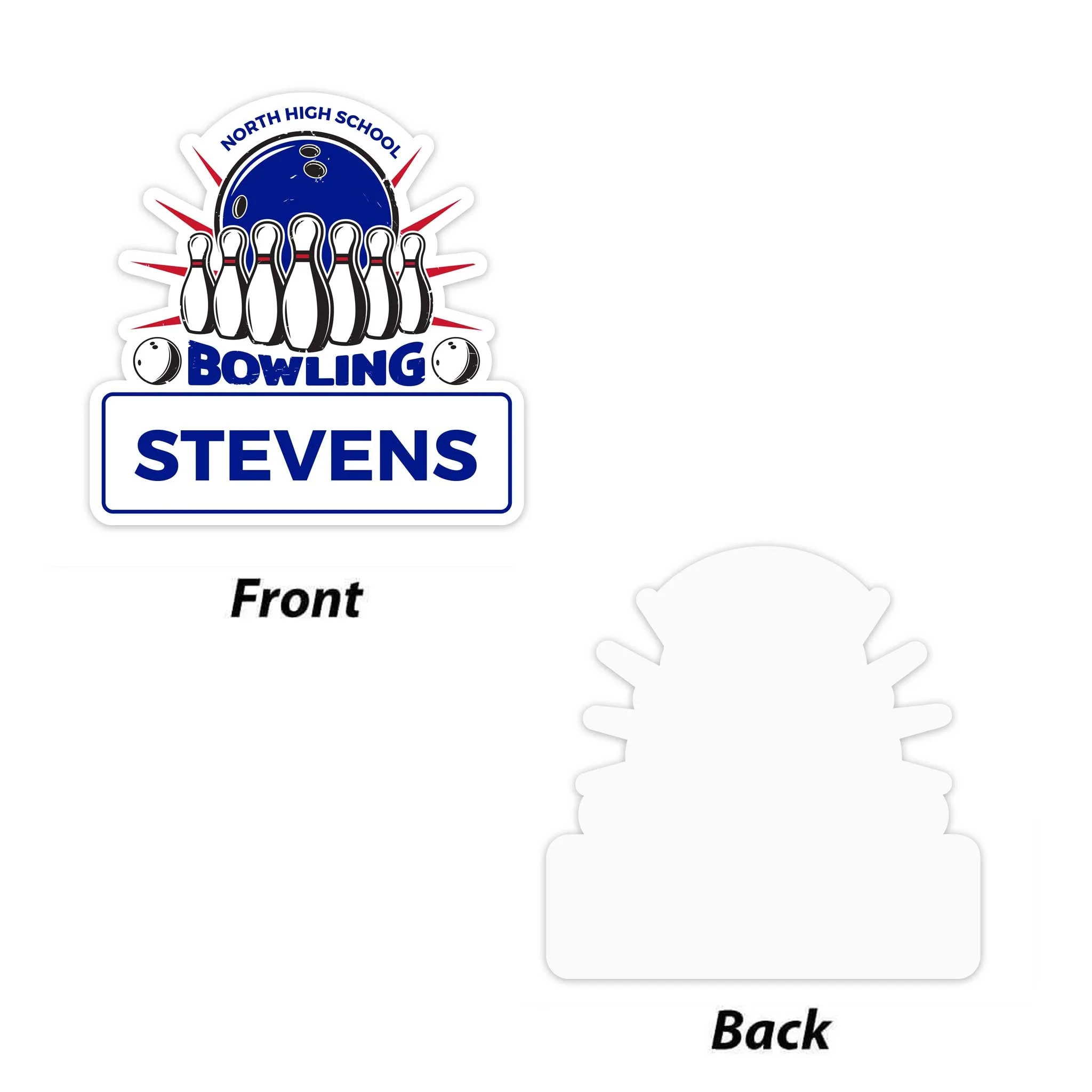 22" Bowling with Rectangle Shaped Yard Sign - Image 2