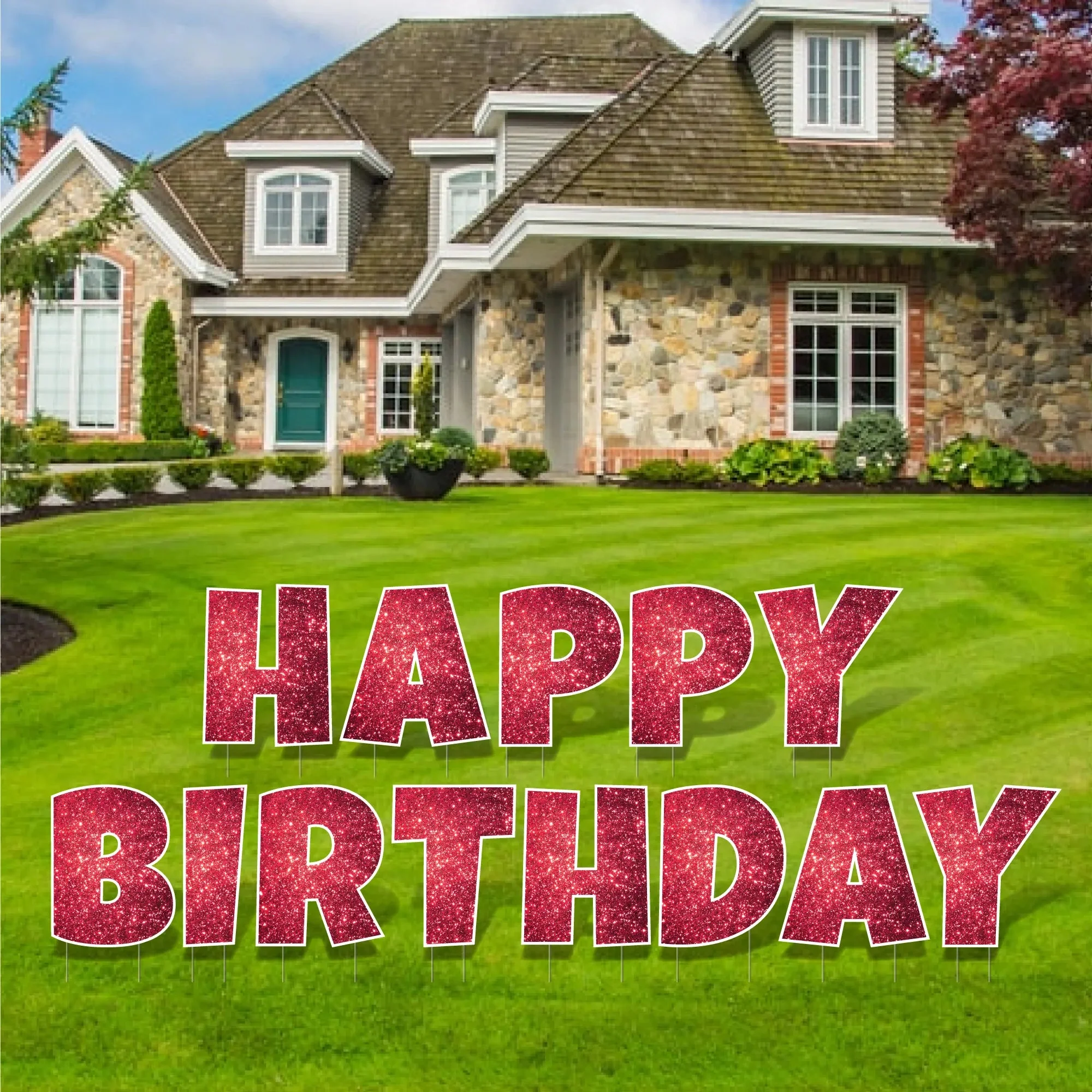 22.75" 'Luckiest Guy' Happy Birthday | Sparkle - 13 pc Set - Image 13