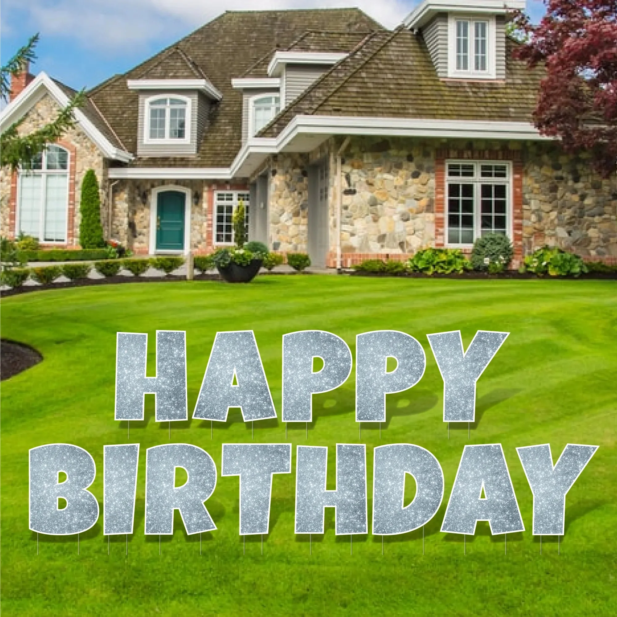 22.75" 'Luckiest Guy' Happy Birthday | Sparkle - 13 pc Set - Image 15