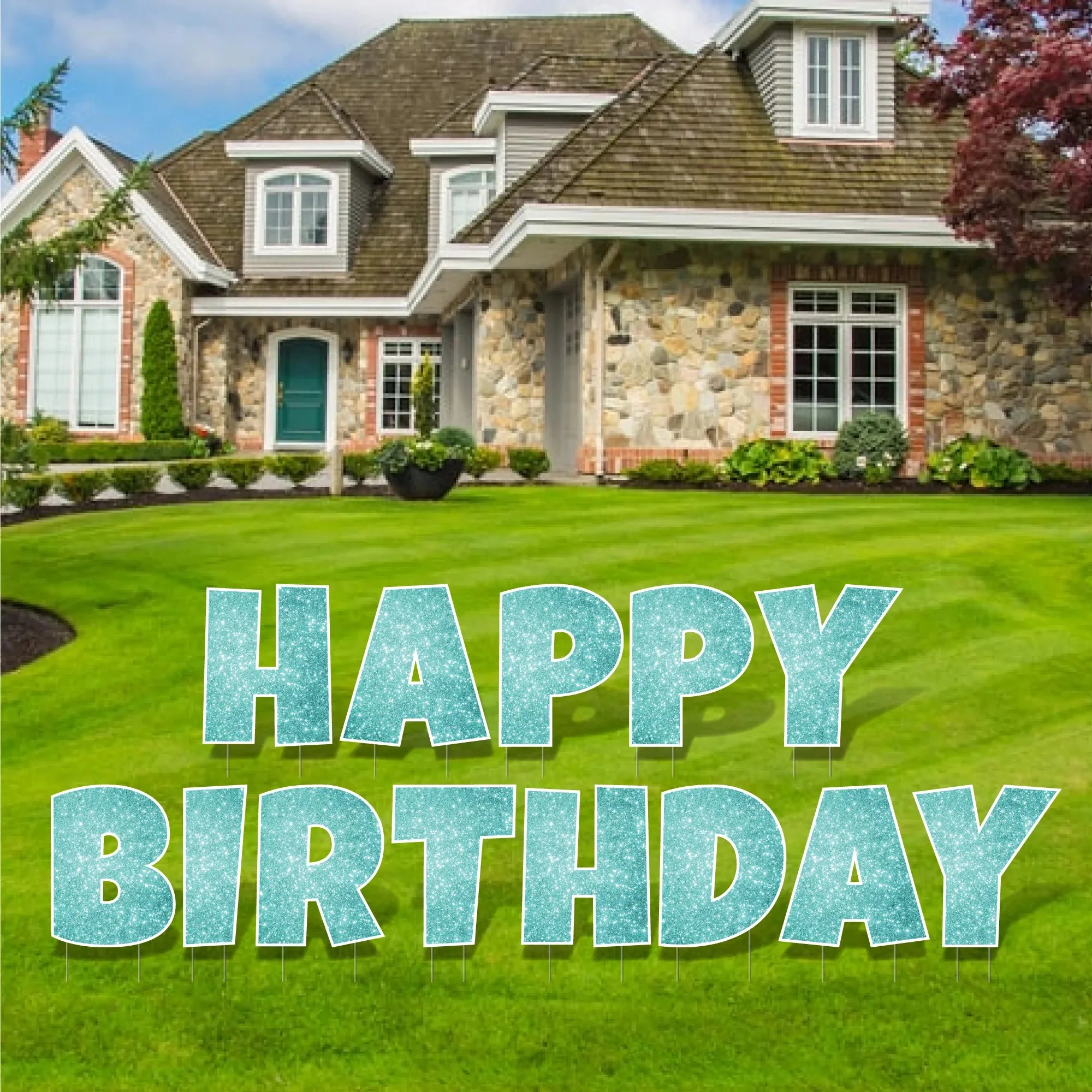 22.75" 'Luckiest Guy' Happy Birthday | Sparkle - 13 pc Set - Image 8