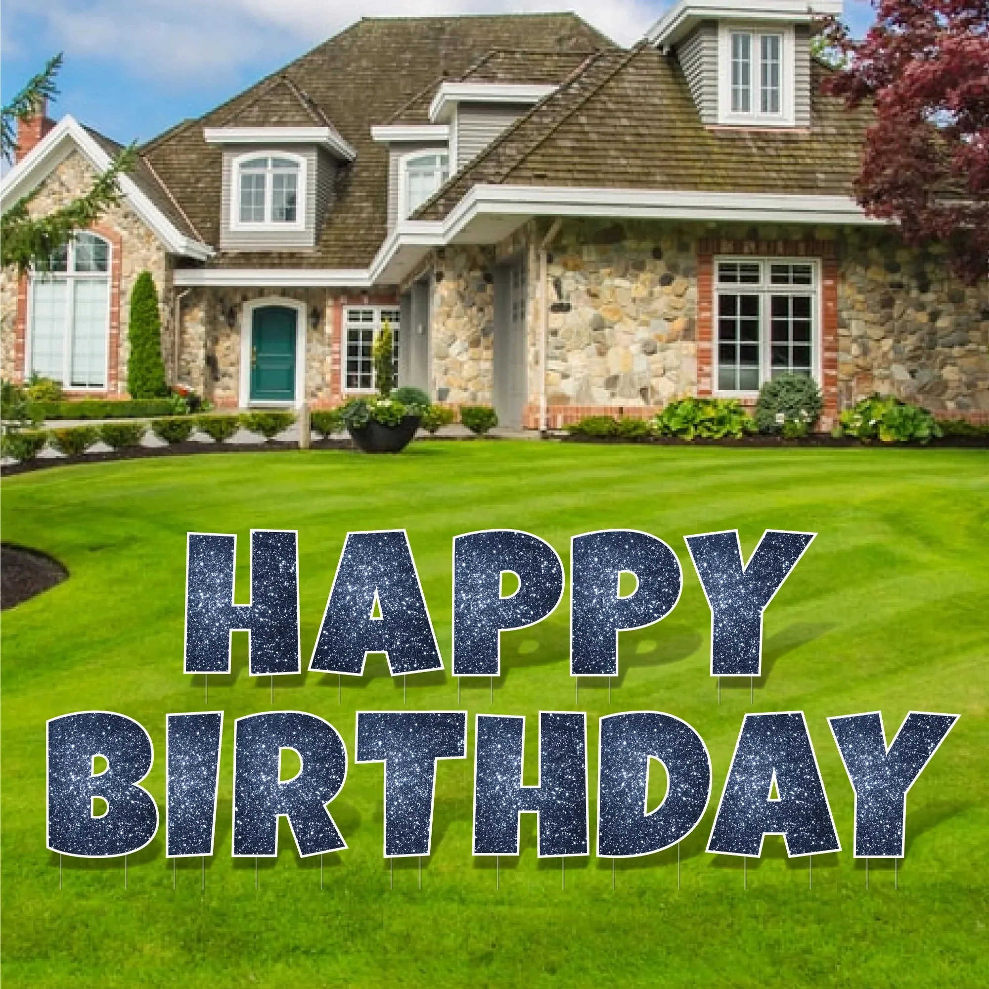 22.75" 'Luckiest Guy' Happy Birthday | Sparkle - 13 pc Set - Image 9
