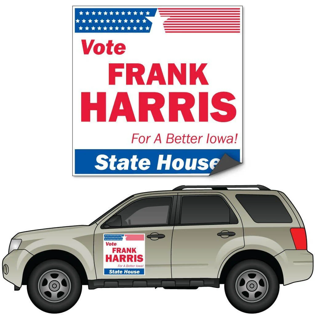 Custom Car Magnet (Pair) 24"x24"