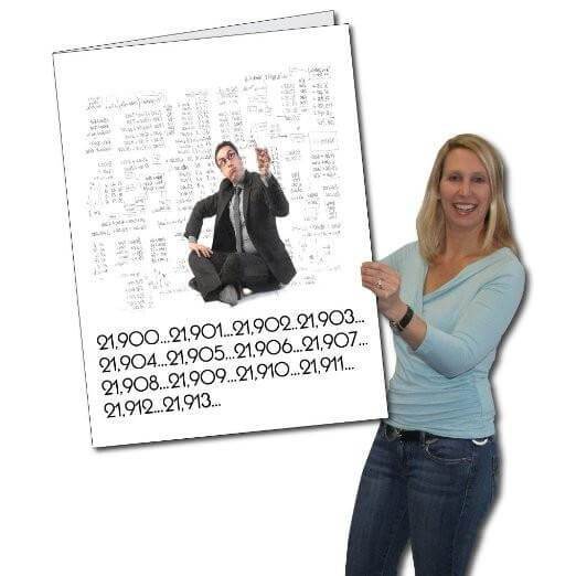 3' Giant 60th Office Birthday Greeting Card