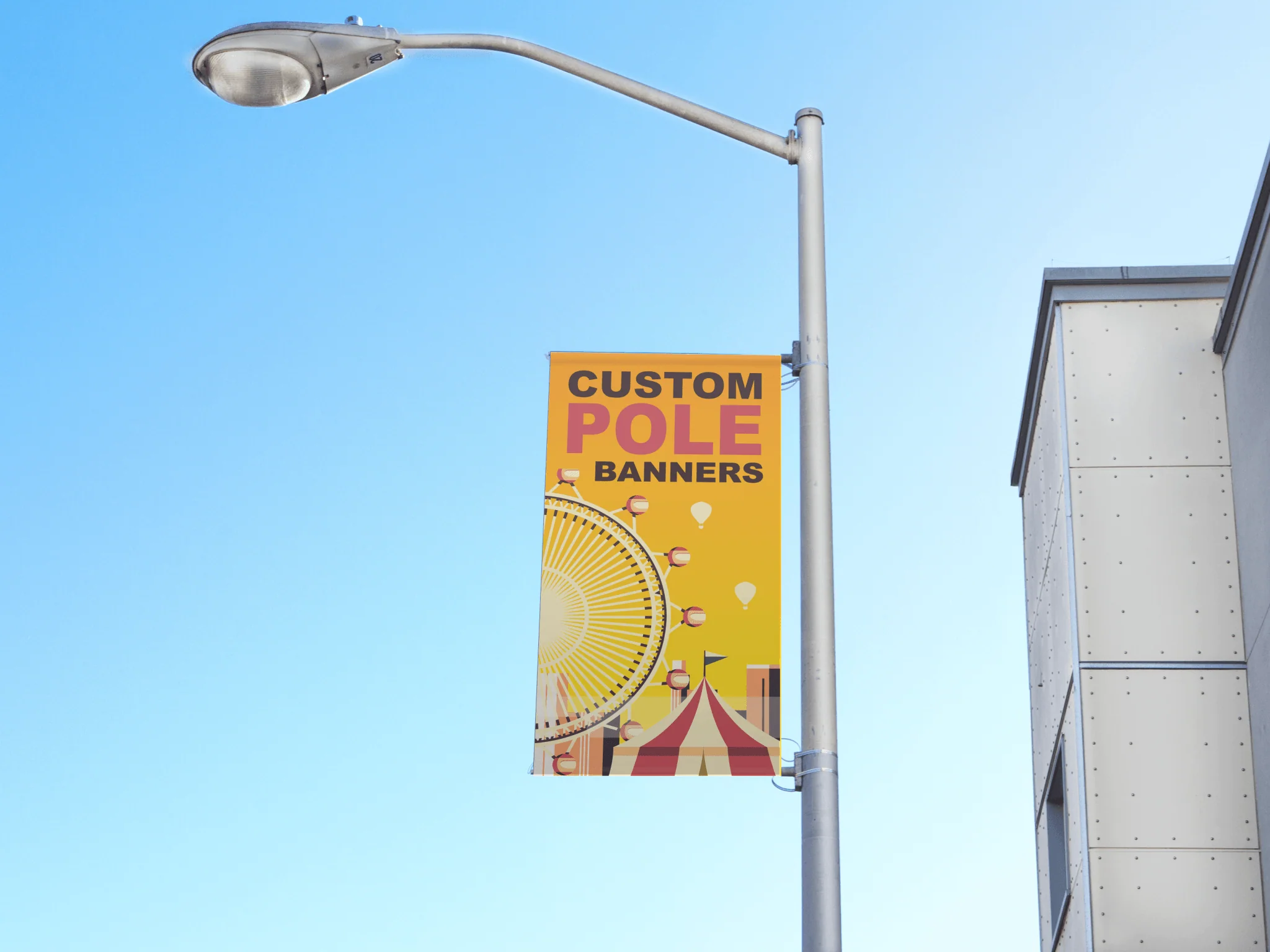 Custom 36"x72" Pole Banner