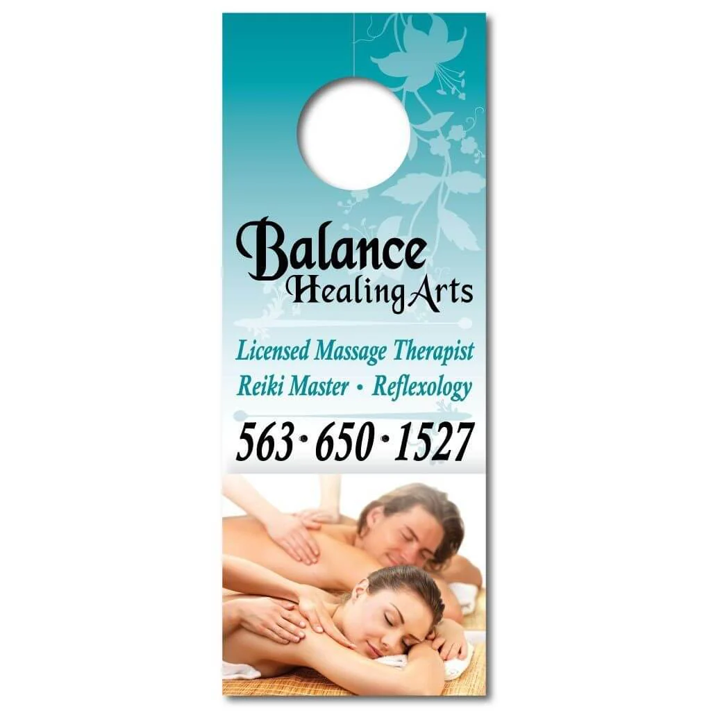 4"x9" Doorknob Hanger - Image 3