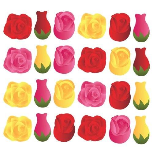 A Yard Full of Roses Yard Card Decoration, 24 pcs - Image 2
