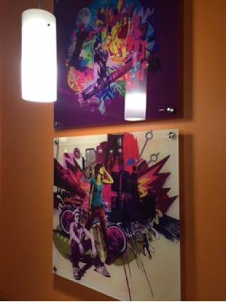 Square Acrylic Signs with Standoffs - Image 3