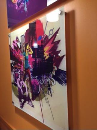 Square Acrylic Signs with Standoffs - Image 4