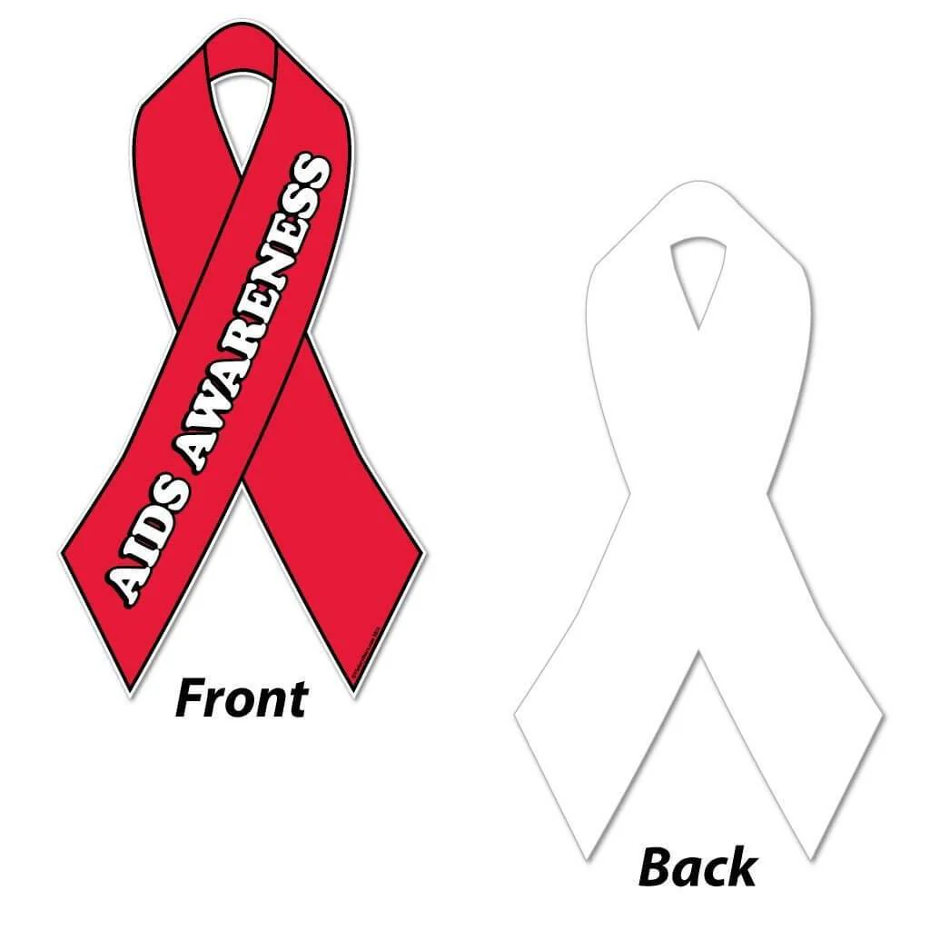 AIDS Awareness Ribbon Yard Sign - Image 4