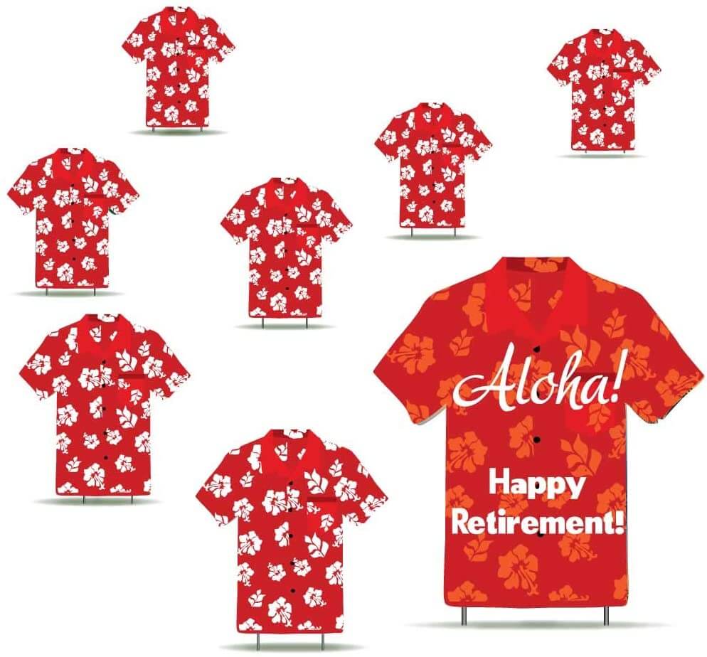 Aloha Retirement Yard Decoration - Image 2