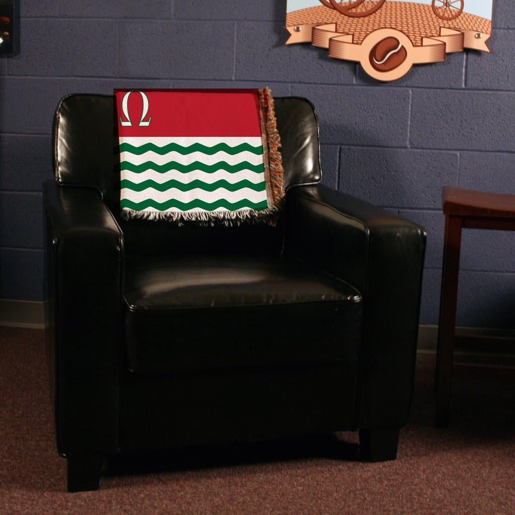 Alpha Chi Omega Woven Blanket - Image 3