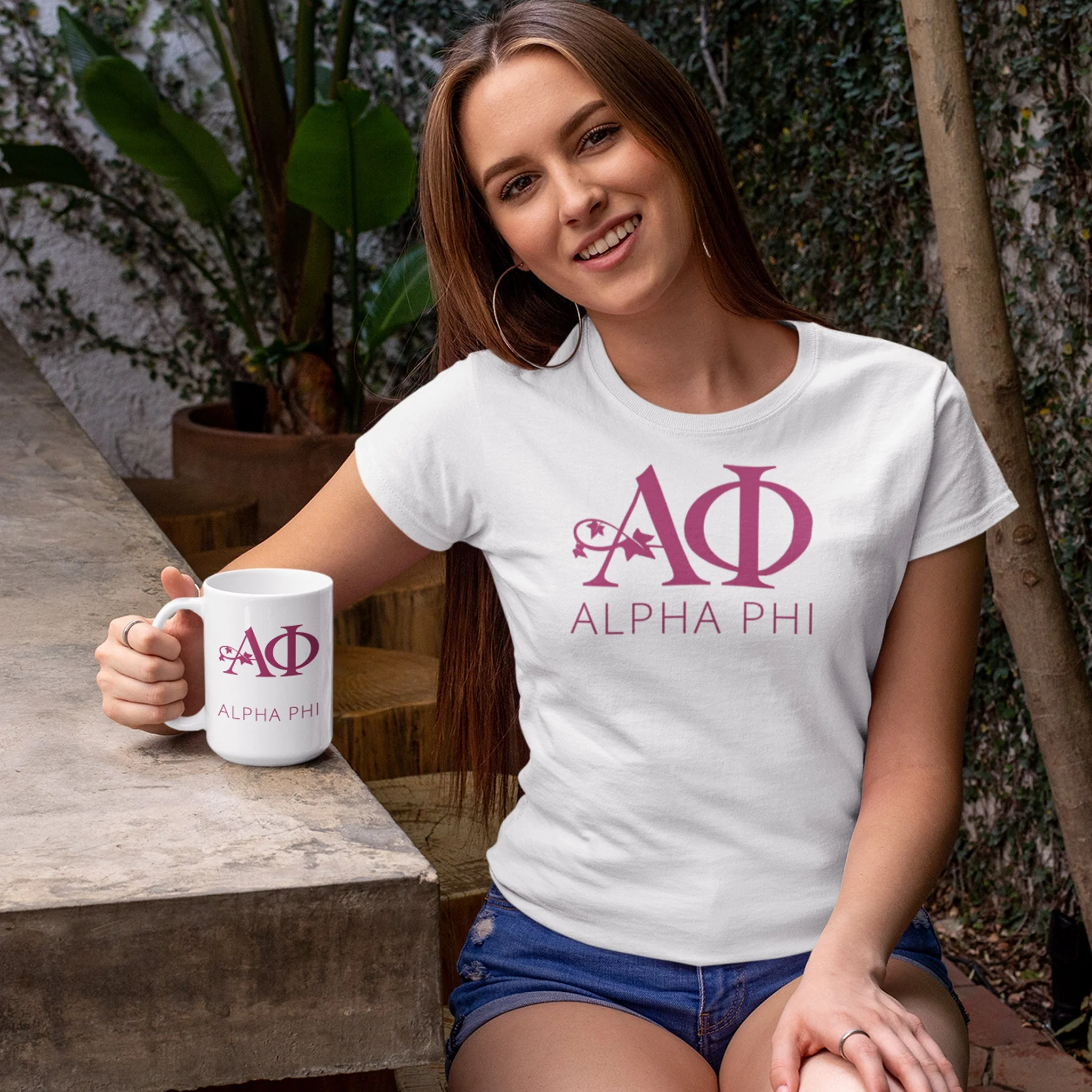 Alpha Phi Coffee Mug 15oz - Image 2