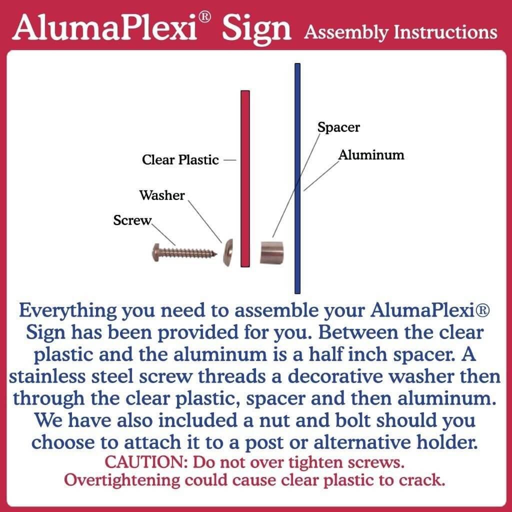 AlumaPlexi® Sign - Double Layer Sign - Image 6