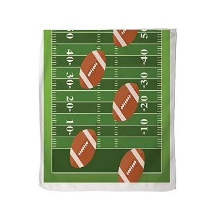 American Football Kitchen Towels Set of 2 11x18 - Image 2