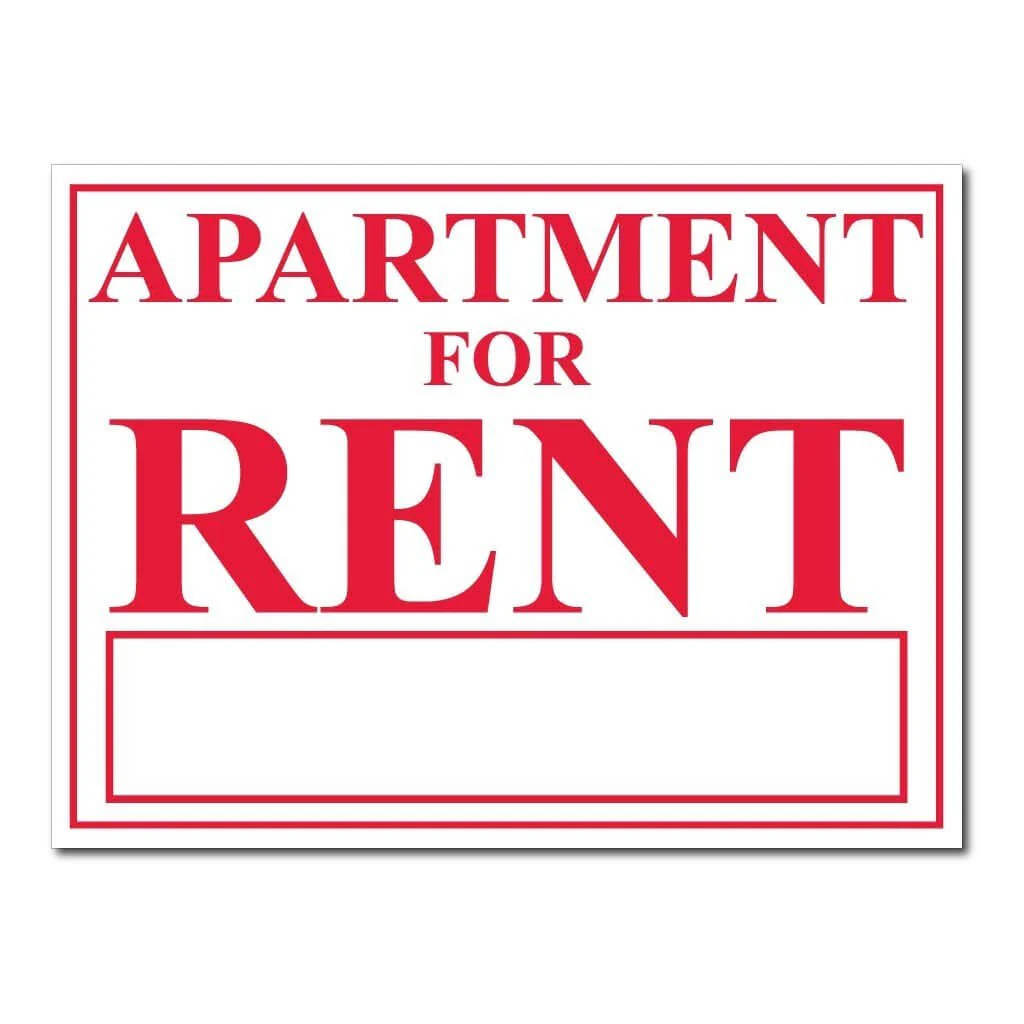 18" x 24" Apartment For Rent Yard Sign - Image 4