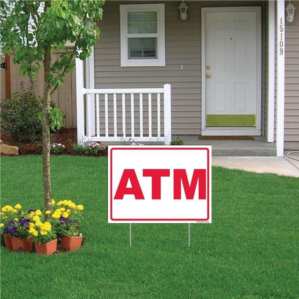 ATM Sign or Sticker - Image 8