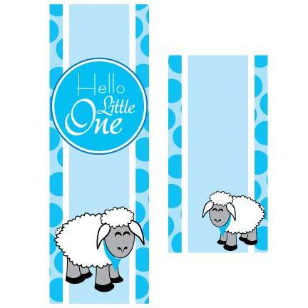 Hello Little One Baby Shower Door Banner - Image 3