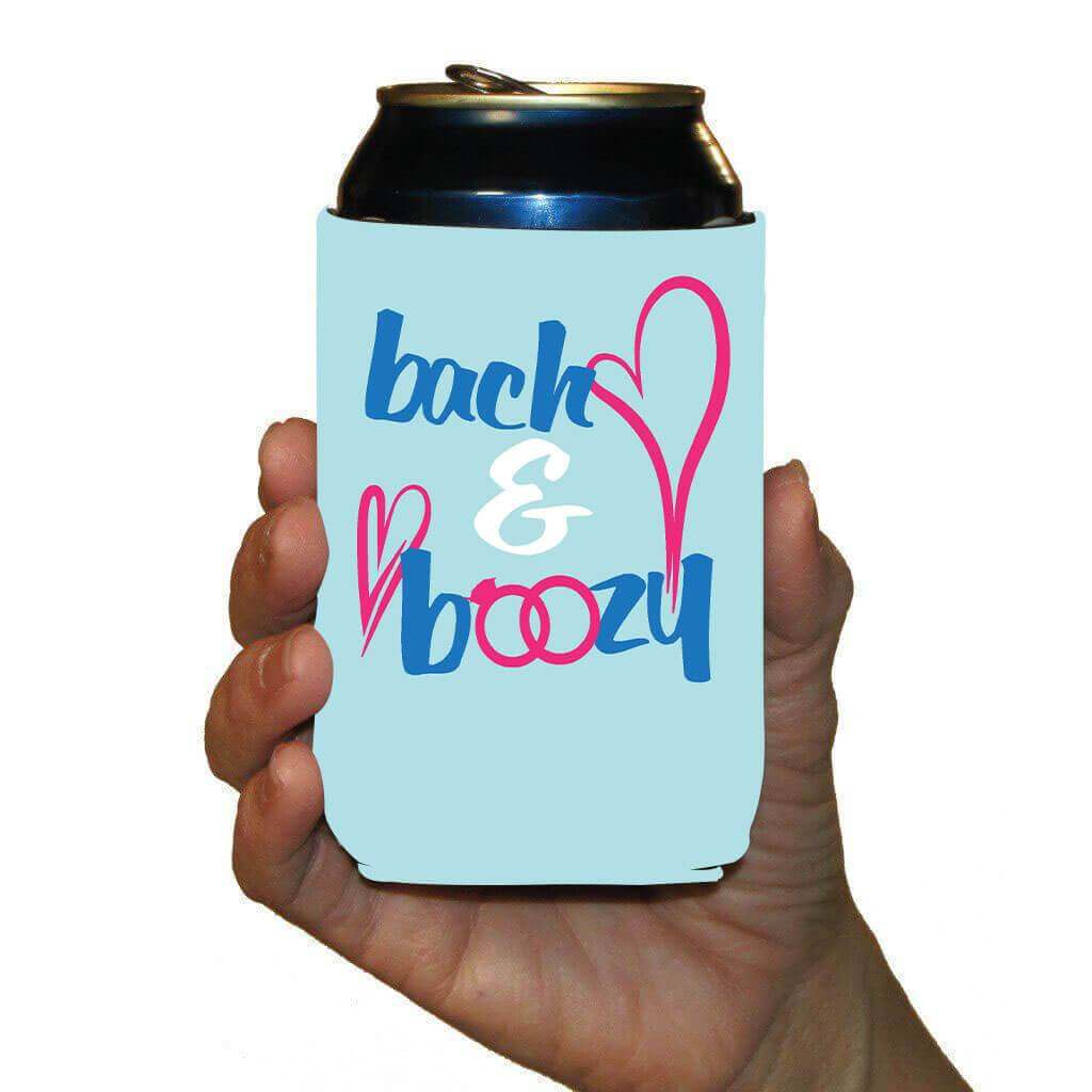 Bach & Boozy Bachelorette Party Custom Can Cooler Set - Image 3