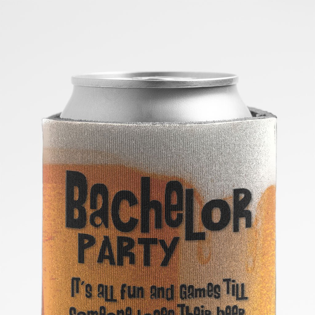 Bachelor Party Funny Customizable Can Coolers - Image 3
