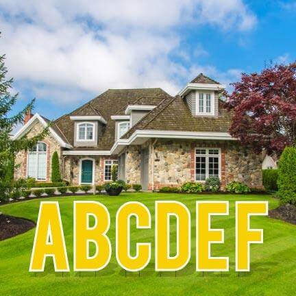 22.75" Bebas Solid Color Alphabet Set Yard Letter Set - 26 pcs - Image 6