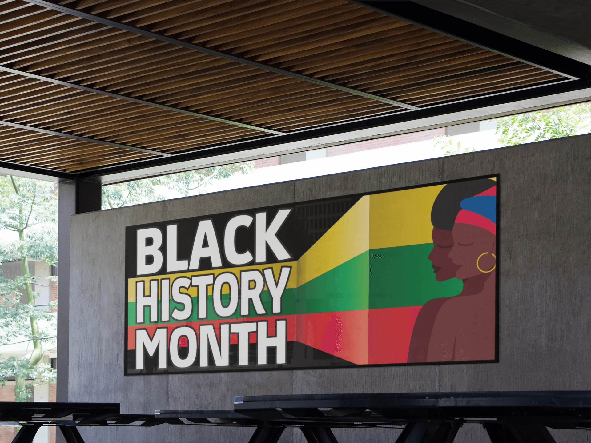 Black History Month Banner & Yard Signs Set - Image 3