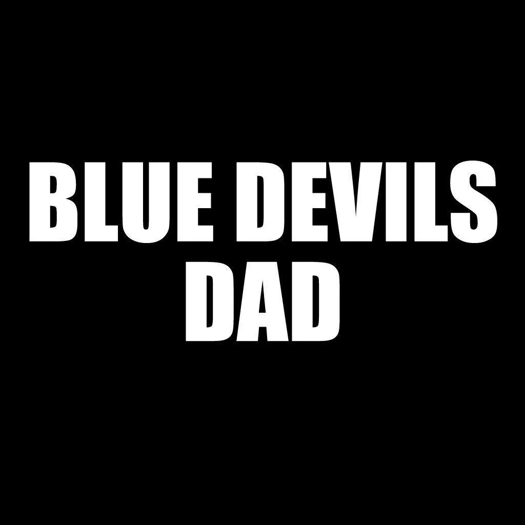 Blue Devils Dad Black Folding Camping Chair - Image 2