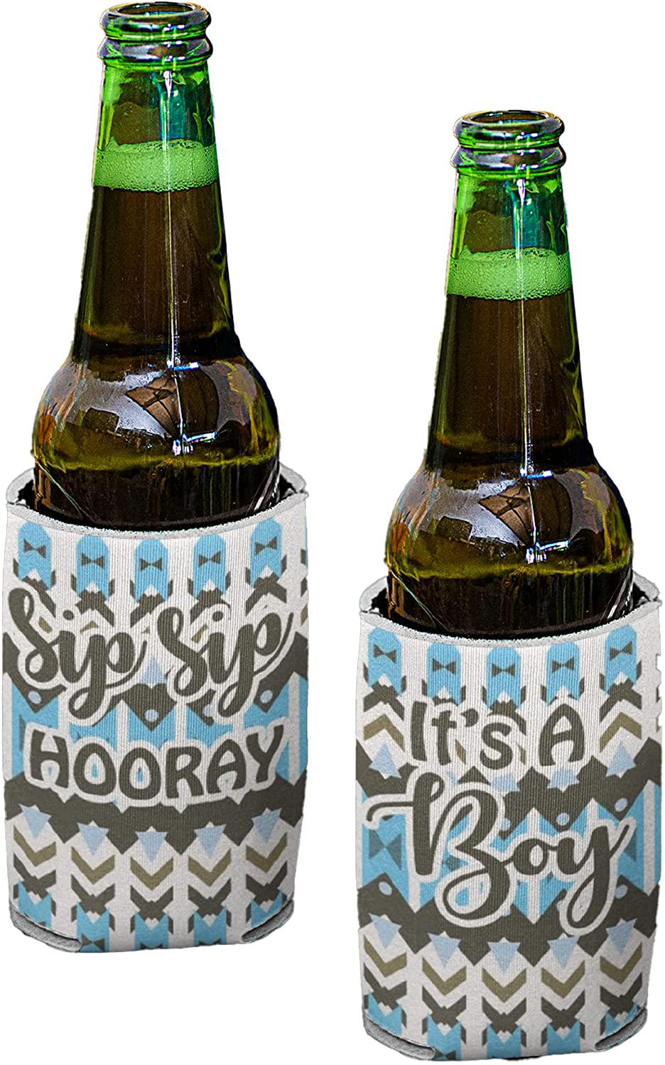 Boho Baby Boy Shower Can Coolers Pack - Image 3