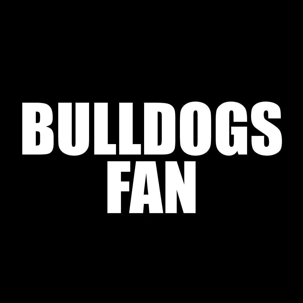 Bulldogs Fan Black Folding Camping Chair - Image 2