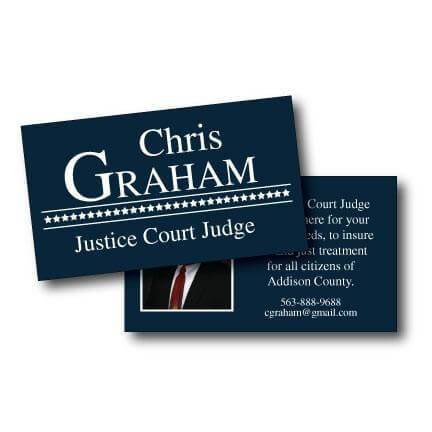 2"x3.5" Aqueous Coating Business Cards
