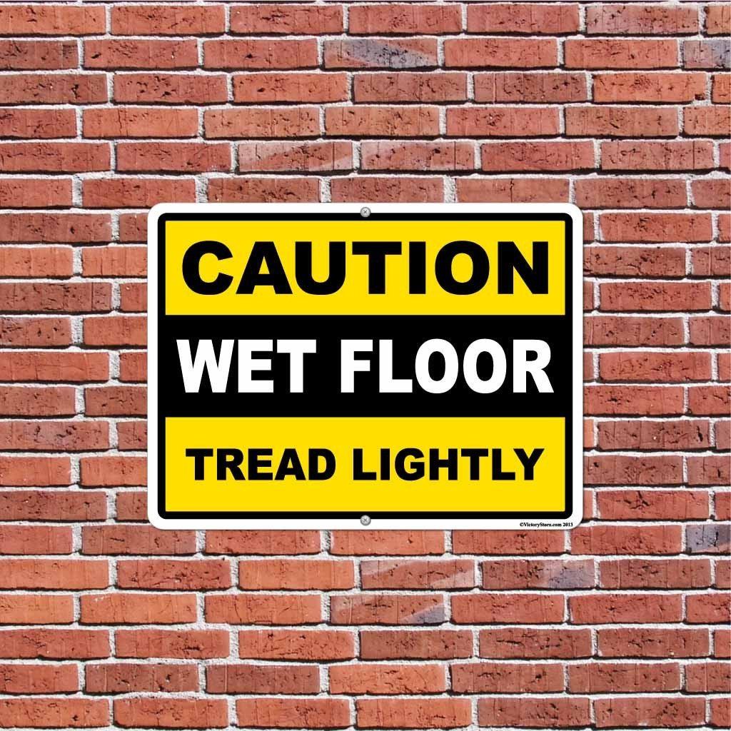 Caution Wet Floor Sign or Sticker - Image 13