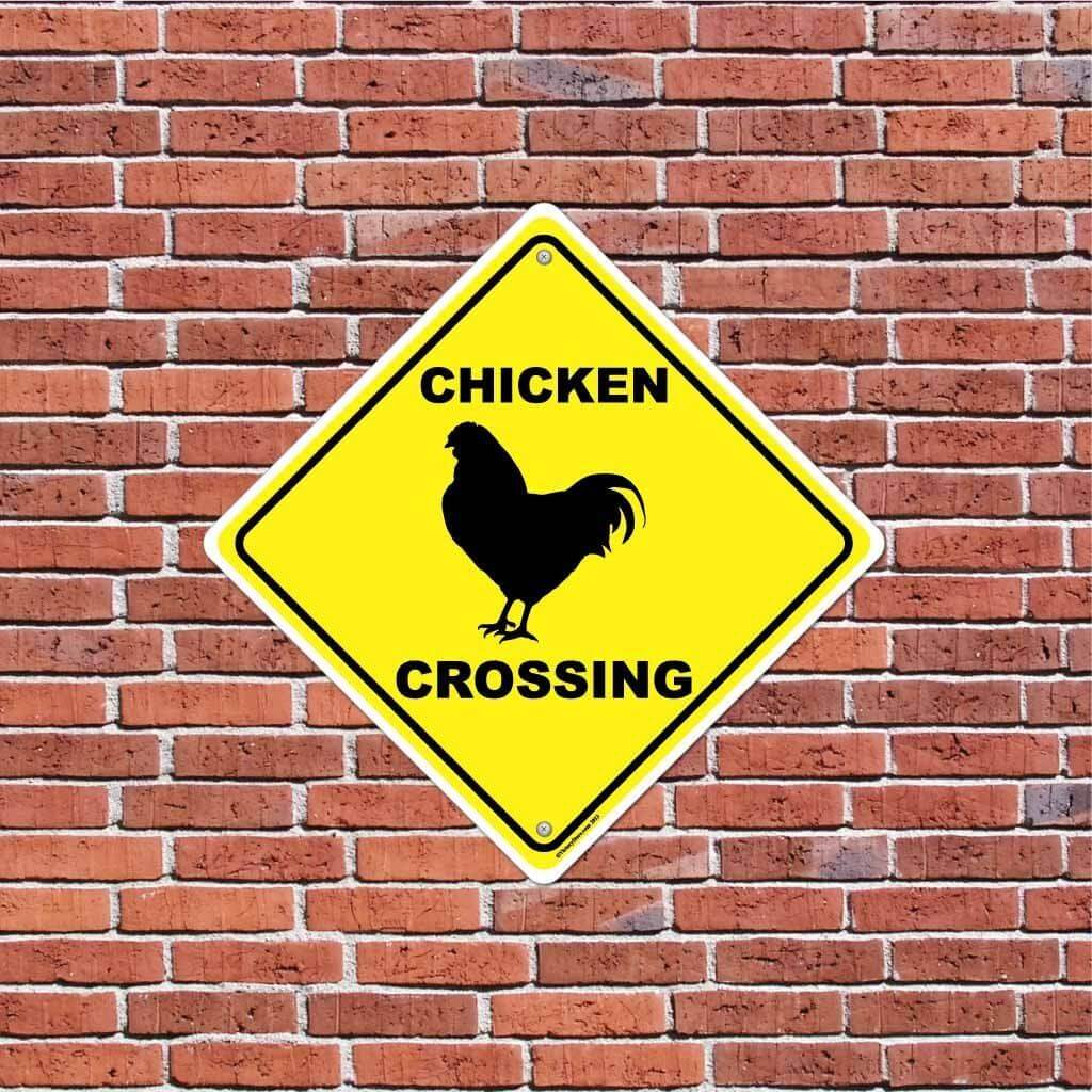 Chicken Crossing Sign or Sticker - Image 3