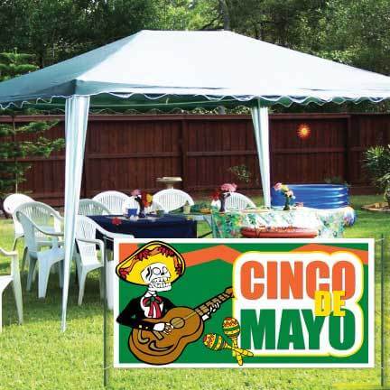 Cinco De Mayo Vinyl Banner