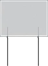 18"x24" Congratulations Bride Wedding Yard Sign - Image 3
