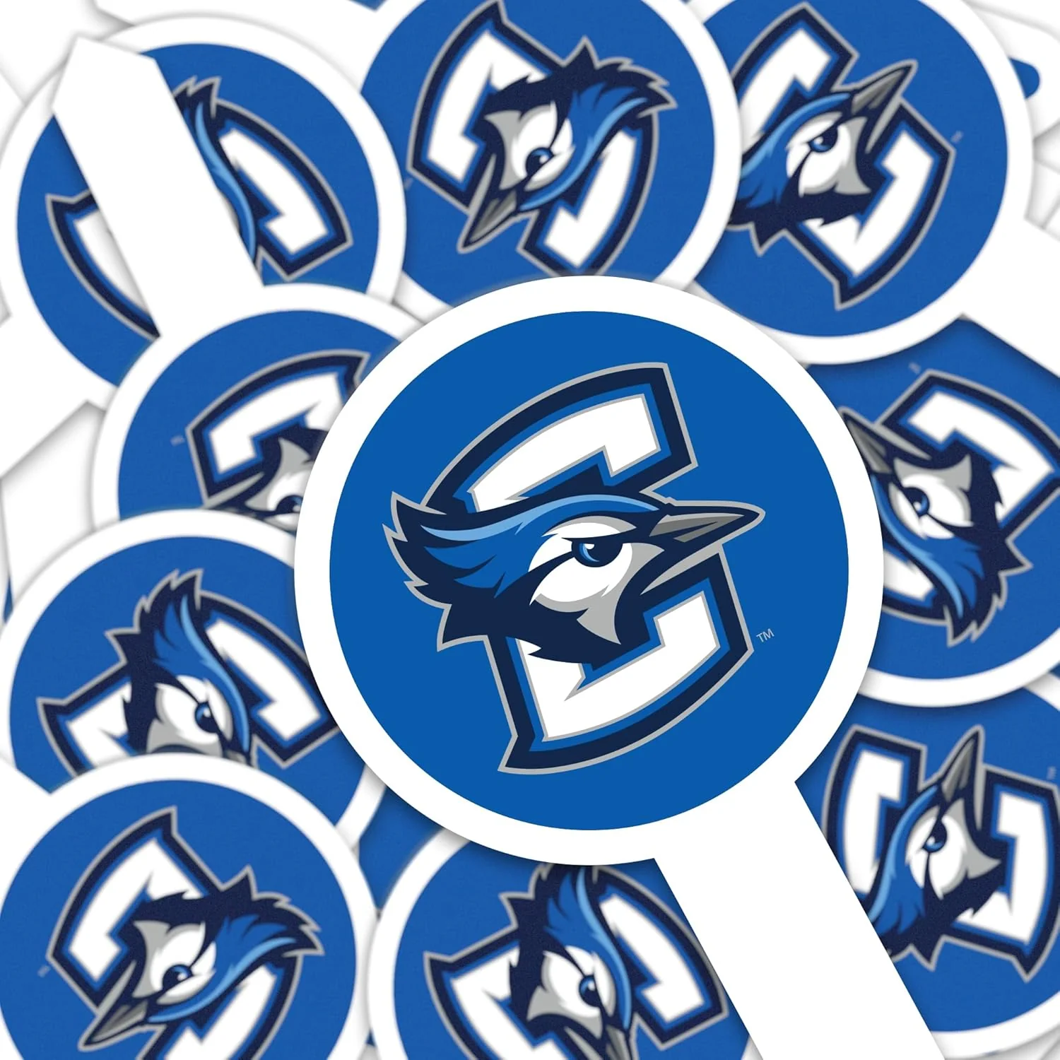 Creighton University Cupcake Toppers Officially Licensed - Solid Plastic - Image 9
