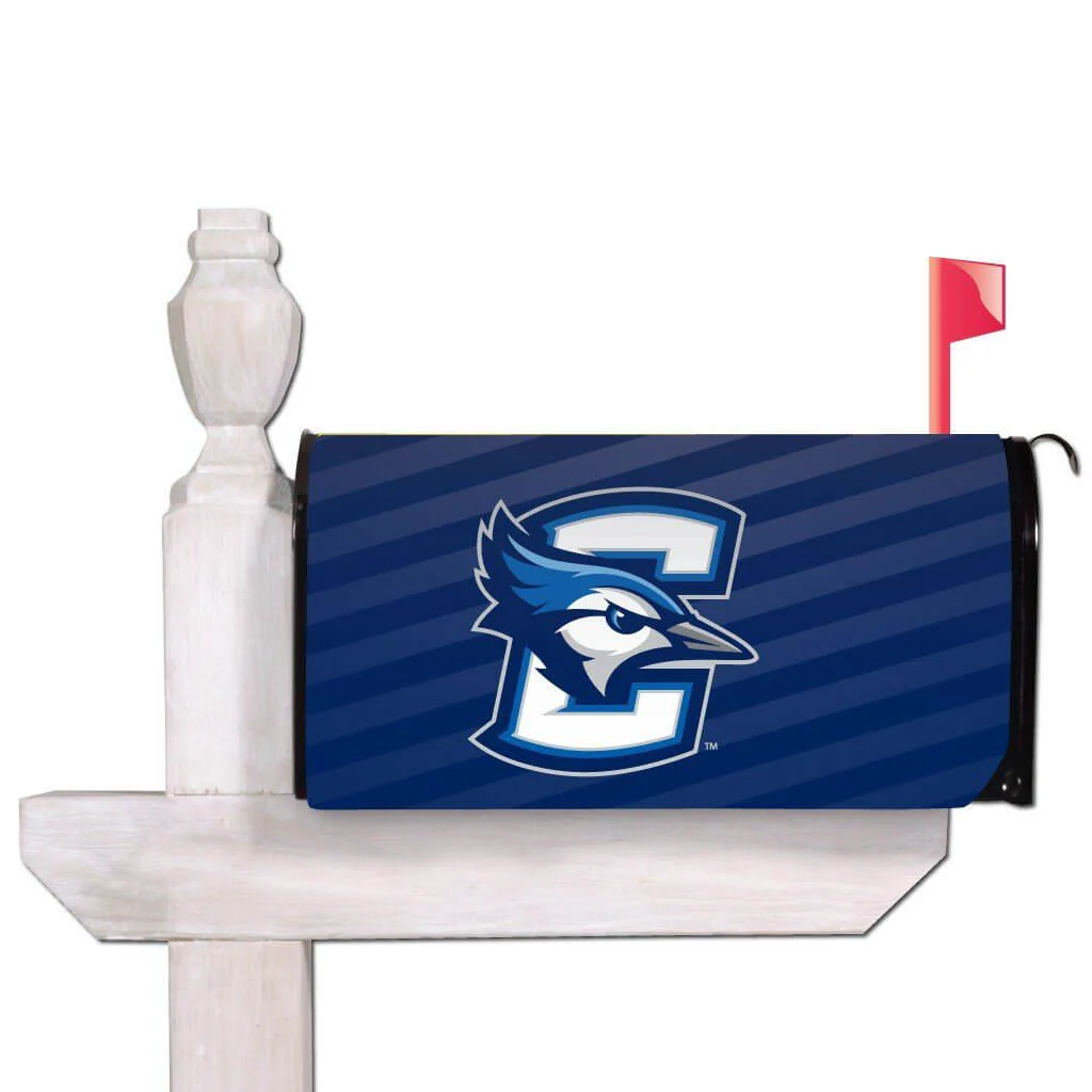 Creighton University Striped Magnetic Mailbox Cover