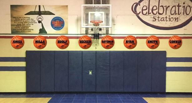Custom Basketball Player Name, Number and Mascot Fence & Yard Signs - Image 6