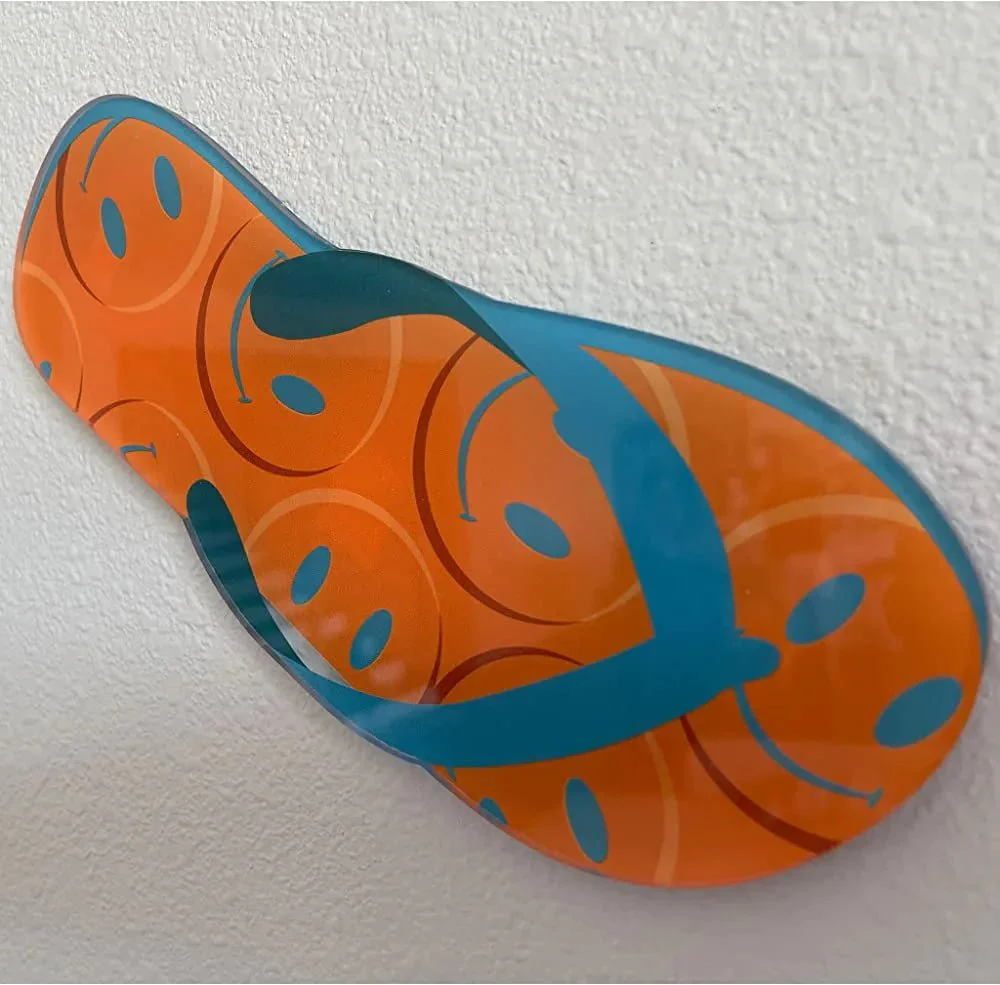 Acrylic Sandal Wall Art - 12 pc - Image 5