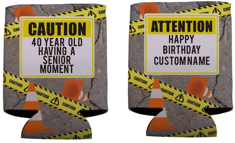 Custom Caution Having A Senior Moment Can Cooler Pack - Image 2