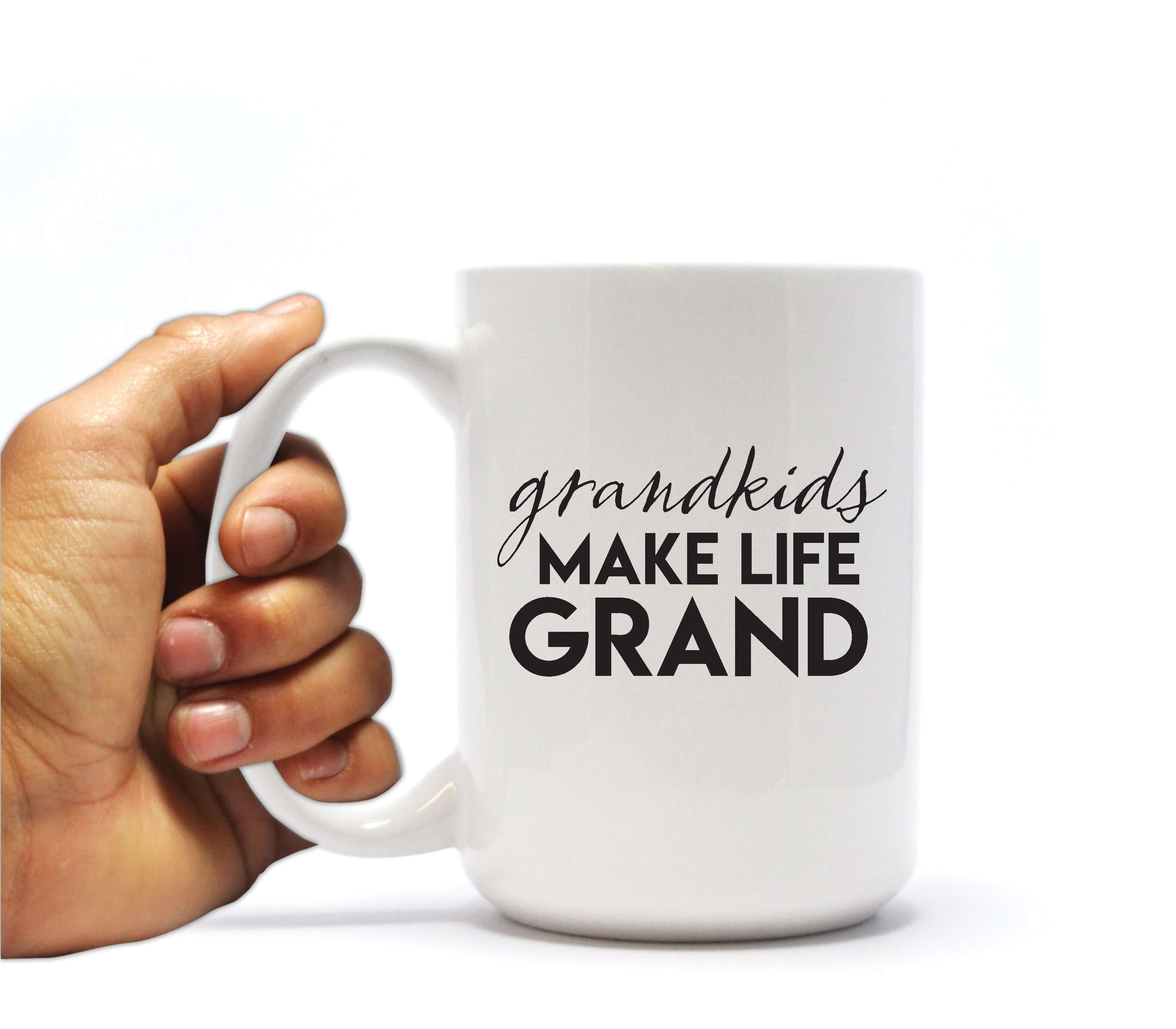 Custom Grandkids Make Life Grand Gift Set - Image 4