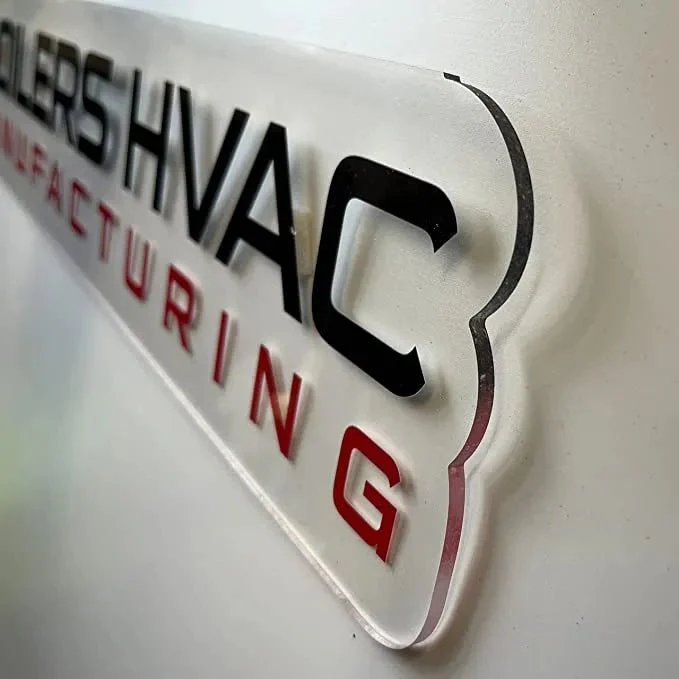 Custom Corporate Logo Acrylic Sign - Image 3