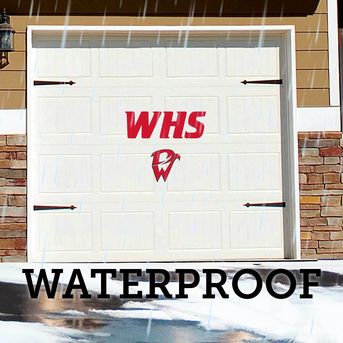 Custom School Spirit Garage Door Magnets - Image 2